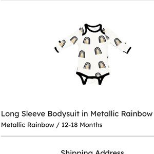 NIB Kyte Baby body suit